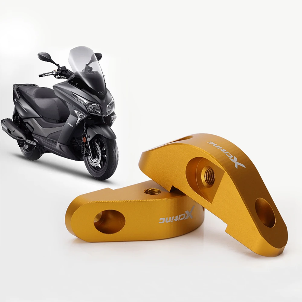 Motorcycle Rearview Mirror Riser Extender Adapter for KYMCO Xciting 250 300  Downtown 200i Downtown 300i Nikita 200|Side Mirrors \u0026 Accessories| -  AliExpress