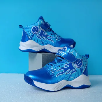 

Boys Kids Basketball Shoes 2020 New Kids Sneakers Outdoor Non-slip Bigger Children Sport Shoes Footwear Basket Enfant Zapatos