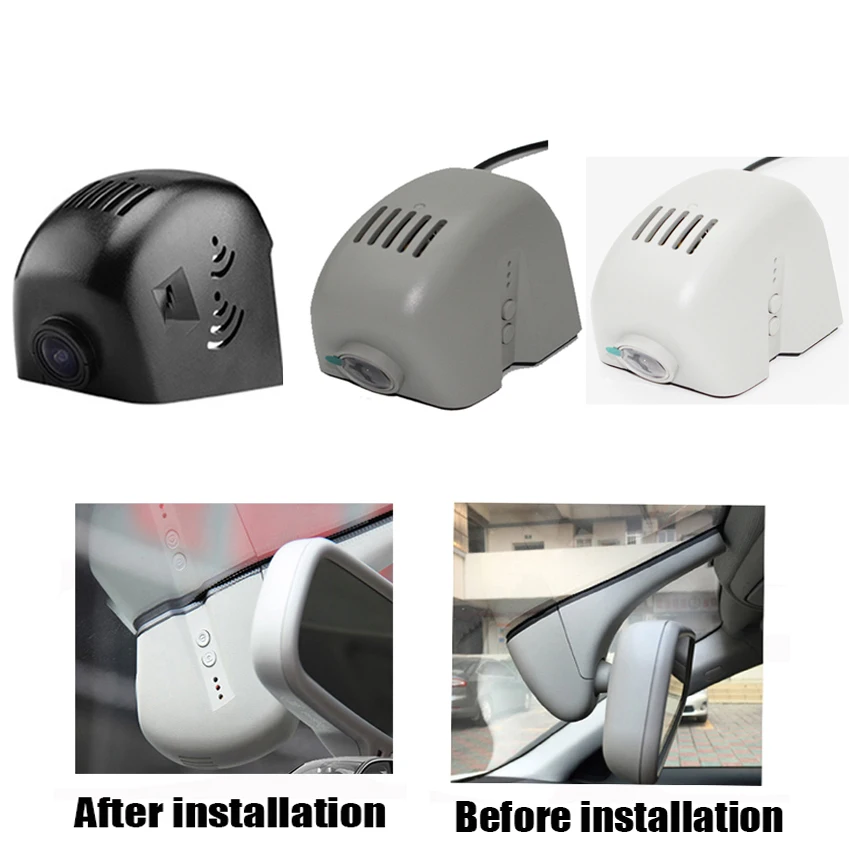 for Audi A4L:Q5:A6:Q3:A6L:Q7:Q5L:A3 Car DVR Wifi Video Recorder Dash Cam Camera high quality Night vision full hd+Sony lens 44