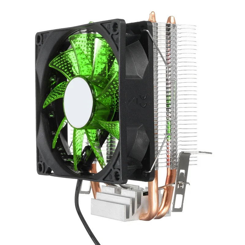 LEORY светодиодный вентилятор процессора; Радиатор 9 см для Intel LGA775/1155/1156/1150 AMD высокого качества кулер для компьютера вентилятор охлаждения для ЦП