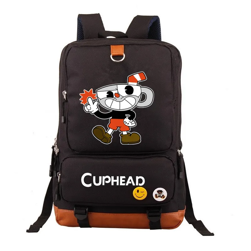 Детский рюкзак Cuphead Mugman Mochila Студенческая сумка на плечо дорожная школьная сумка повседневная сумка для ноутбука для подростков