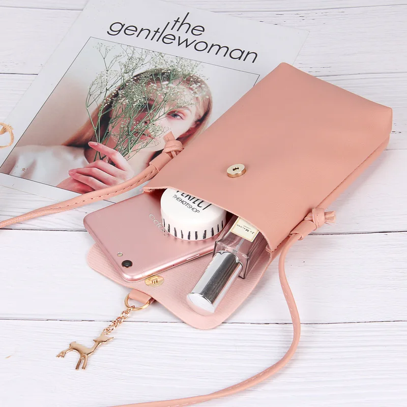 Universal Leather Cell Phone Bag Shoulder Pocket Wallet Pouch Case Neck Strap For Samsung A90 For iPhone 11 Huawei Mate 30 20 5G Universal Leather Cell Phone Bag Shoulder Pocket Wallet Pouch Case Neck Strap For Samsung A90 For iPhone 11 Huawei Mate 30 20 5G