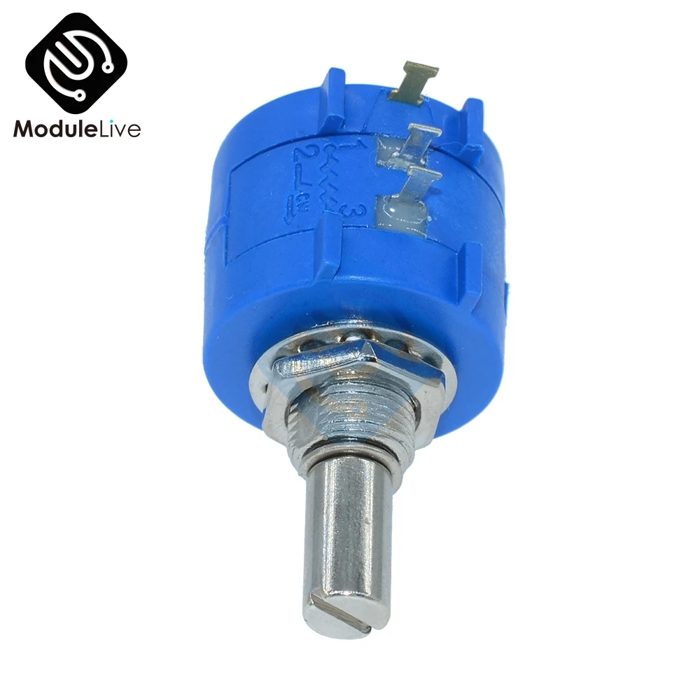 2 шт. 3590S-2-103L 3590S 10K Ом прецизионный многооборотный потенциометр 10 кольцевой регулируемый резистор