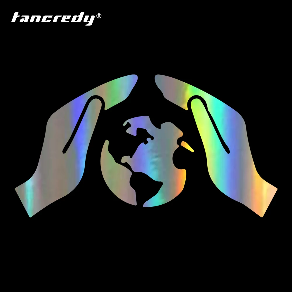 

tancredy Save the Planet with Your Hands Stickers Decals For Car Bumper Motorcycles Car Styling Door Body Window Vinyl Stickers