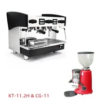KT-11.2H& CG-11 Эспрессо кофемашина Коммерческая Кофеварка& кофемолка