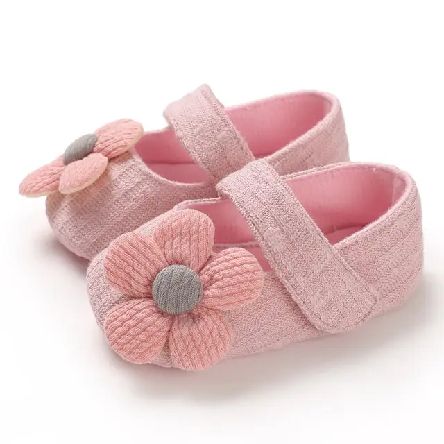Baby Girls Cotton Shoes Retro Spring Autumn Toddlers Prewalkers Cotton Shoes Infant Soft Bottom First Walkers 0-18M E4-P