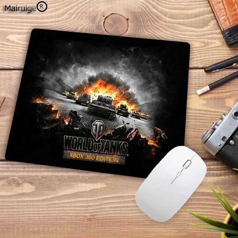 Mairuige большая рекламная акция коврик для мыши в стиле World of Tanks большой игровой ПК Противоскользящий коврик для мыши Размер 180X220X2 мм - Цвет: 180mmX220mmX2mm