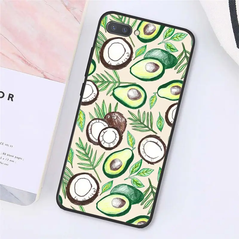 Yinuoda авокадо эстетическое Gteen фрукты Еда чехол для телефона для huawei Honor 8A 8X9 10 20 Lite 7A 5A 7C 10i 20i - Цвет: A11