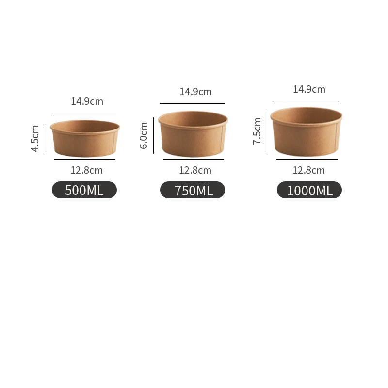 Lot 50 Pots Glace 266ml Jetables - Coupelles Papier Floral Bord Doré Pour Desserts, Soupes Et Fêtes