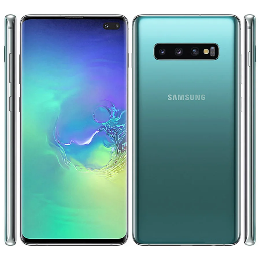 6," T-Mobile версия samsung Galaxy S10+ S10 plus G975U мобильный телефон Snapdragon 855 8 Гб ram 128 ГБ rom NFC 4G телефон