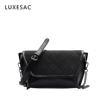 

Small Fashion Suede Bags for Women Bolsos Para Mujer Chain Black Women's Handbag Over the Shoulder Sale Women's Bags Sac a Main
