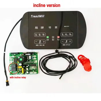 

Universal Treadmill Controller Control Board Universal Display Touch Panel Upper Console Drive All 1.0-4.0HP DC Motor Adjustable