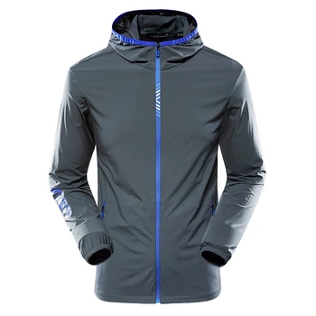 

Skin Clothing Men's New Fashion Wild Couple Sunsn Clothing Sports Outdoor Riding Fishing Jacket Dark Grey M