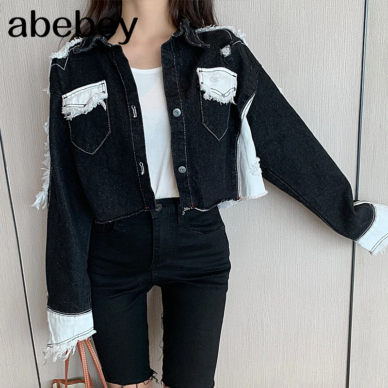 short length denim jacket