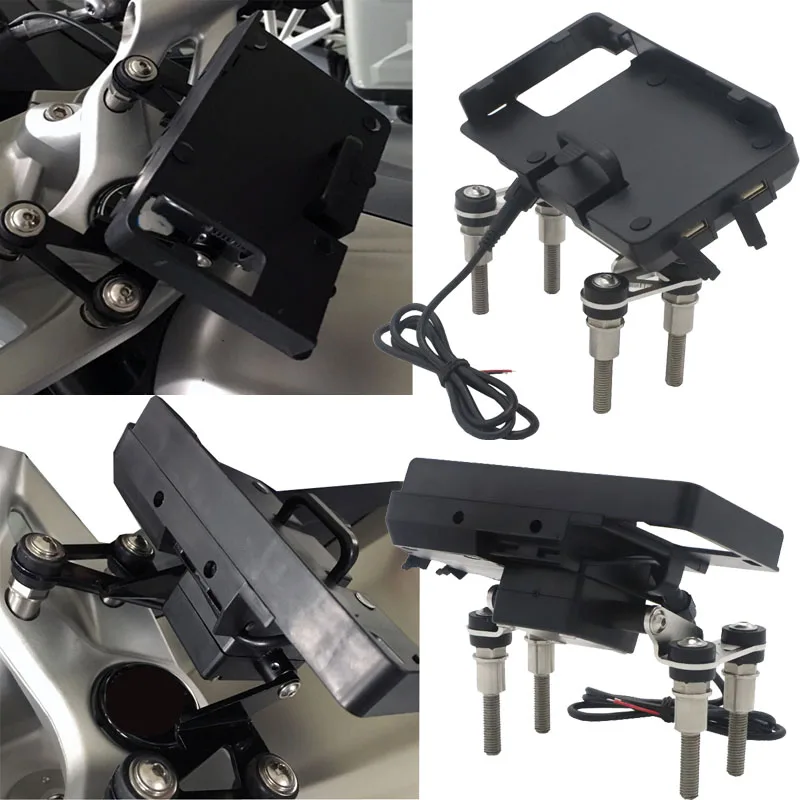 

Motorcycle Phone Navigation Bracket Plate Phone Stand Holder For BMW F750GS F850GS R1200RS R1200R