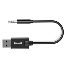 Bluetooth-приемник CHICLITS USB bluetooth-аудиоресивер 5,0 Dongle 3,5 мм, AUX, разъем беспроводной автомобильный музыкальный передатчик Кабель-адаптер