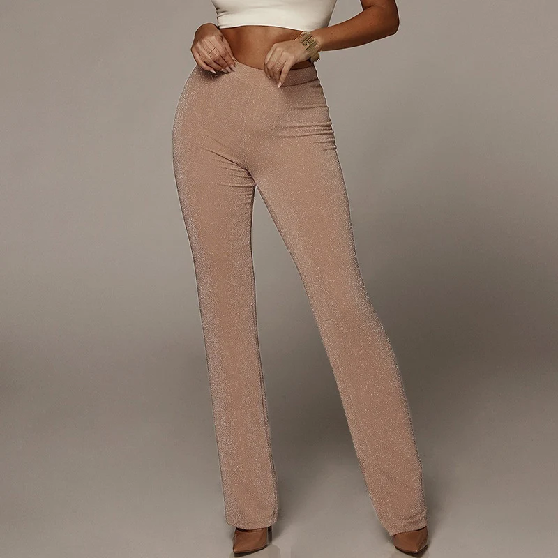 Женские базовые брюки однотонные модные женские брюки с высокой талией женские брюки офисная одежда