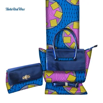 

6 yards/Lot African Fabric 2020 New BintaReal Wax Printed Ankara African Polyester Wax Prints Fabric for Party Dress FP6267