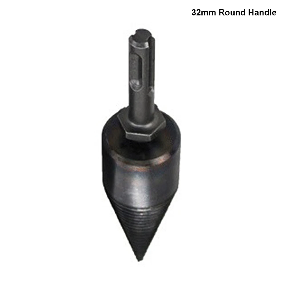 32mm round handle Высокоскоростное сверло для скручивания Дровокол с винтовыми конусами, сверло для дерева, Лучшая цена - Цвет: 32mm round handle