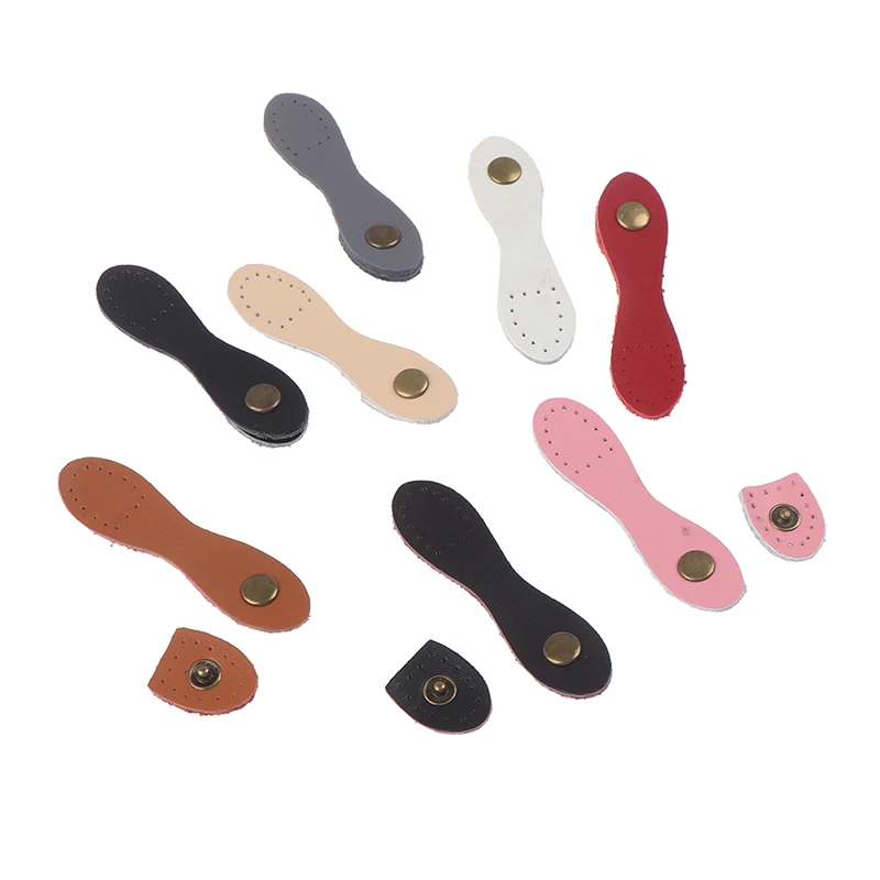 5Pcsset Doubledeck Leather Bag Buckle Handmade Wallet Buckle Card Pack Hasp Clasp Buckle For DIY Handbag Accessories