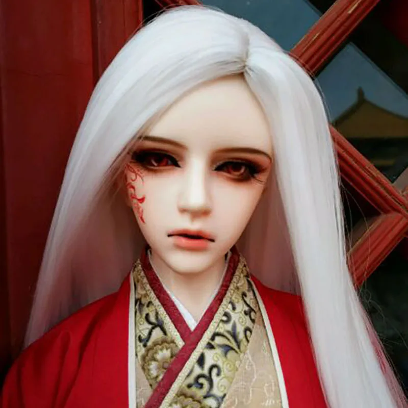 1/3 1/4 1/6 1/8 Bjd парик высокая температура прямые волосы MSD SD Yosd для куклы BJD | Игрушки и