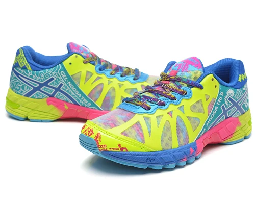 6 Новое поступление, официальная женская обувь Asics Gel-Noosa TRI9, дышащая устойчивая обувь для бега, Уличная обувь для тенниса, Классическая обувь Hongniu - Цвет: 6