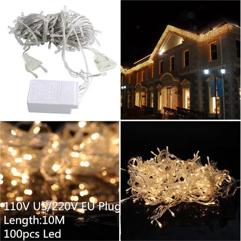 

Kerst Decoratie 10m 100 Led Strings Christmas Tree Decorations New Year 2020 Merry Christmas Decorations Navidad Christmas Noel
