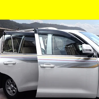 

Acrylic car window rain shield for toyota land cruiser 2019 2018 2016 2017 2015 2014 2013 2012 LC200 2011 2010