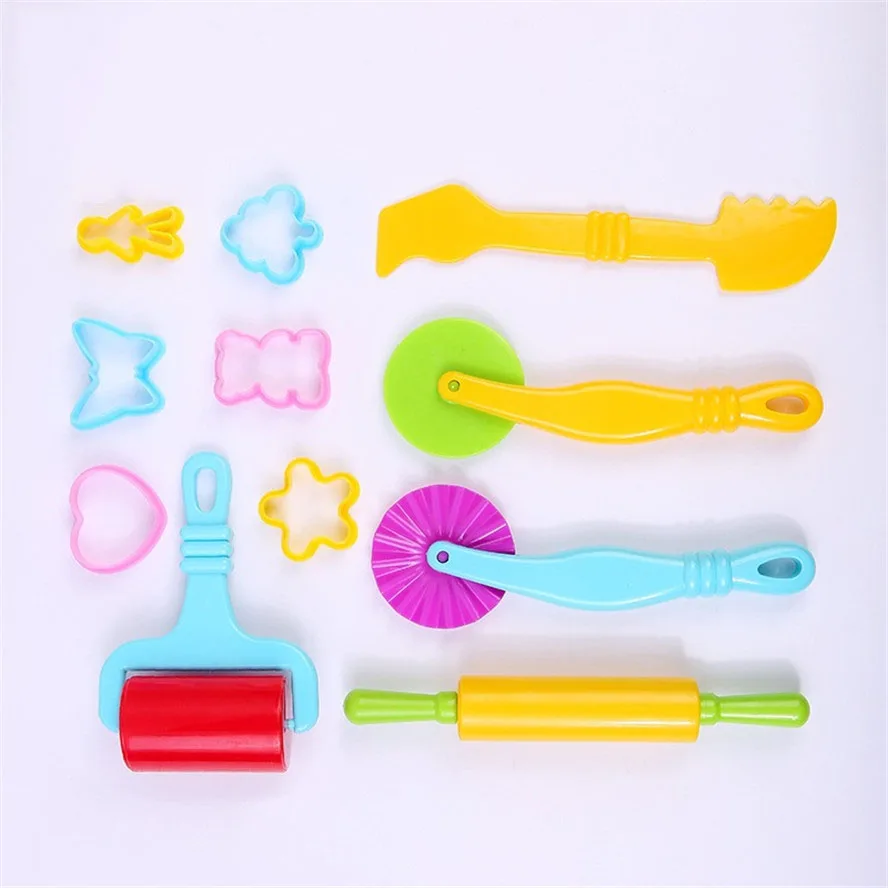 11Pcs Clay Sculpting Kit Plastic Polymer Modeling Clay Carved Tool For  Shaping Play Dough Toys Set Plasticine Mold For Child DIY - AliExpress