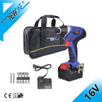 

TCH 16V Cordless Screwdriver Rechargeable Multi-function Electric Drill Power Tools With 4A Lithium Battery