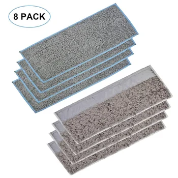 

8 Pack Washable and Reusable Dry Wet Mopping Pads Replacement Compatible for IRobot Braava Jet M6