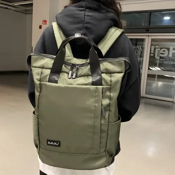 

DCIMOR Unisex Waterproof nylon Women Backpack Female large capacity multi-function School bag Travel Backpacks Men Book Mochila