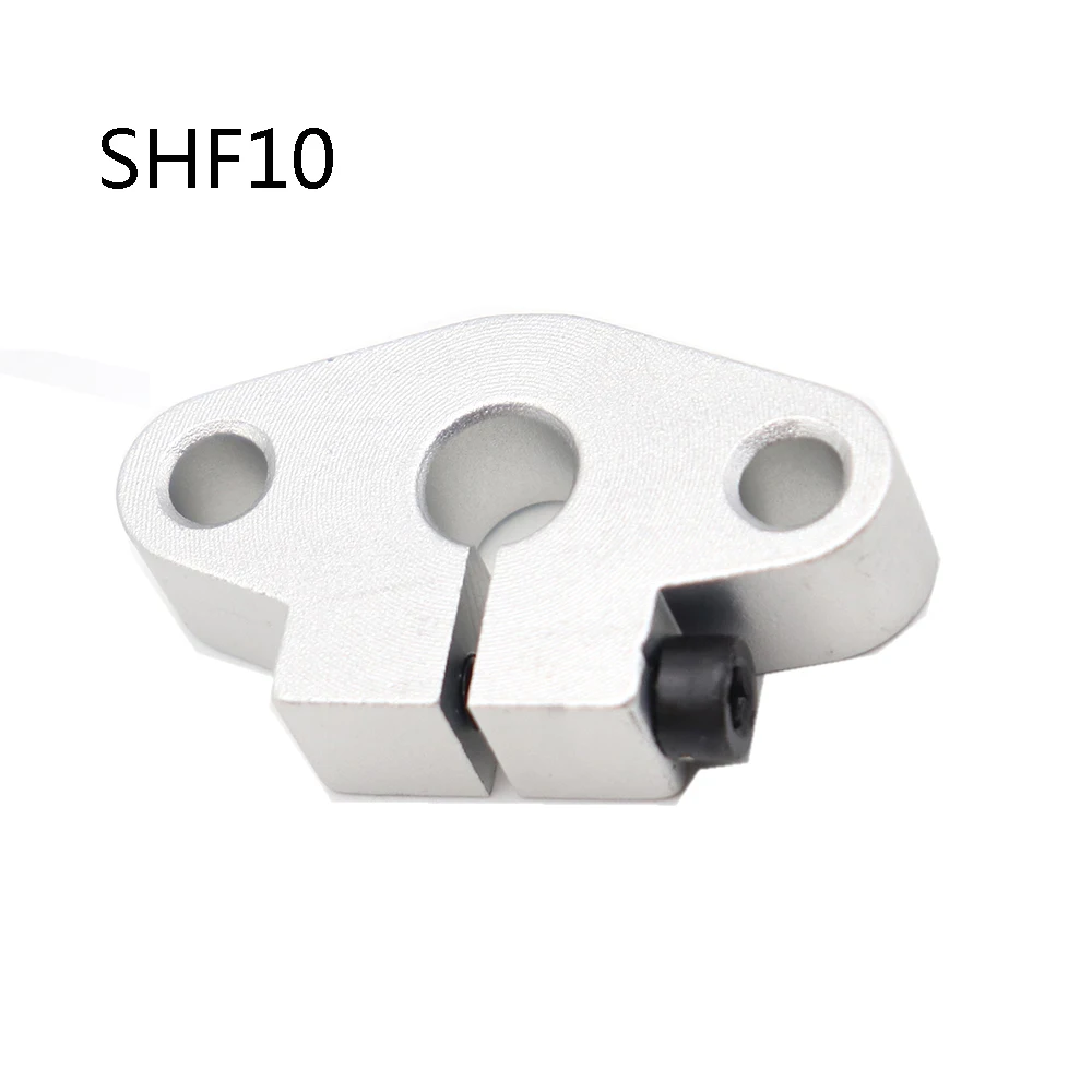 10mm Shaft Support SHF10 Flange Mount Linear Guide Blocks for 3D Printer 2pcs 
