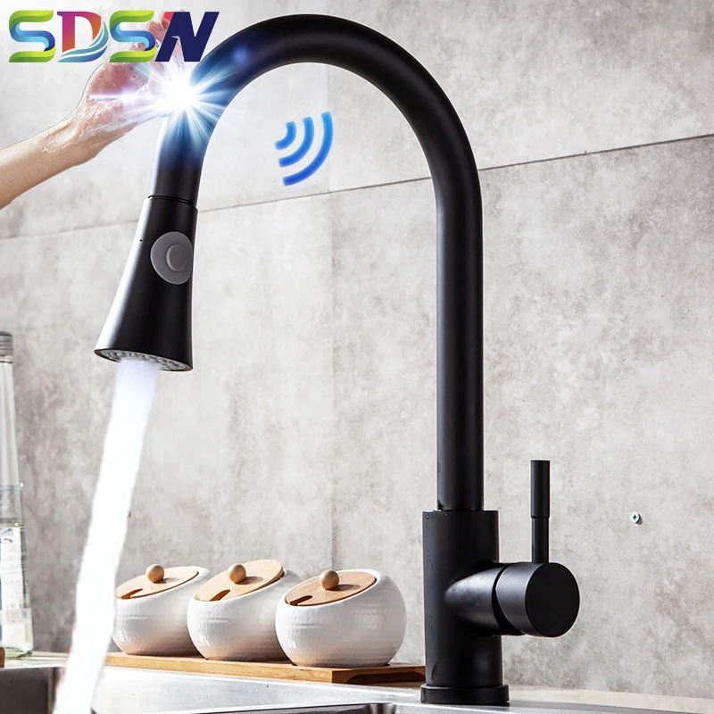 Кухонный Смеситель SDSN выдвижной кран с сенсорным управлением умный сенсор