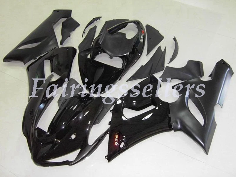 

OEM Quality Injection Mold Motorcycle New ABS Fairings kits Fit For kawasaki Ninja ZX-6R ZX6R 636 2005 2006 05 06 OEM Black