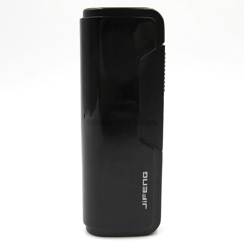 Металлическая Бутановая газовая зажигалка JiFeng одноструйфонарь Галка для сигар