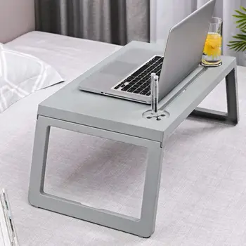 

Foldable Notebook Laptop Table Heavy Load Computer Desk Stand Breakfast Serving Bed Tray