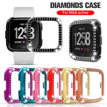 

Diamond plating protective case for Fitbit Versa1 Versa 2 versa lite screen protect cover for fitbit versa 2 Lite Accessories