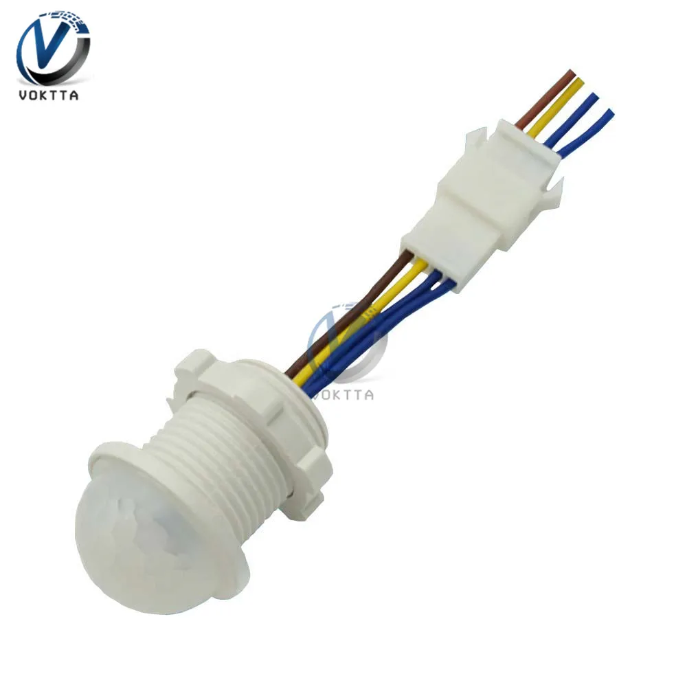 

Mini PIR Sensor Switch 220V LED PIR Infrared Motion Sensor Detection Interruptor Automatic Sensor Light Switch Smart