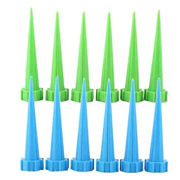 

12PCS Automatic Garden Watering Spike Plant Flower Waterers Bottle Irrigation System Watering Cones Cleaning Garden Tools