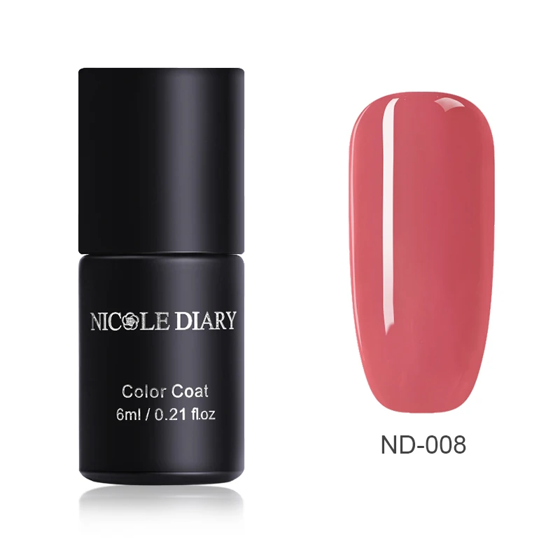 ND-008 Николь дневник 56 Цвета Гель-лак one step матовый блеск био-Гели Soak Off Гель-лак для ногтей, Лаки длительный маникюра Лак для ногтей - Цвет: ND-008