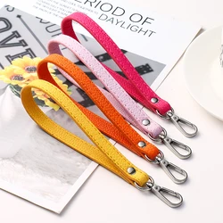 Wallet Clutch Wrist Strap New Fashion Waterproof Artificial PU Leather Replaceable Handbag Metal Bag Straps Key Belt