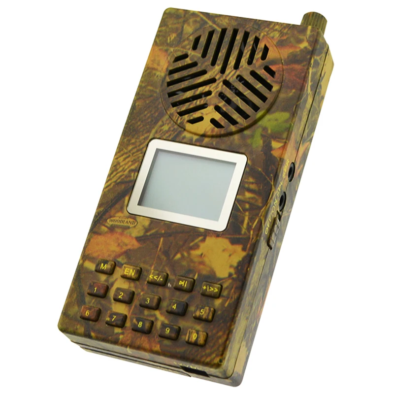 

Hunting Sounds Decoy 12V Hunting Bird Caller Loud Speaker Mp3 Player Goose Duck Camouflage Color EU Plug