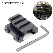 Эйрсофт 1/2" 3 слот Низкий Держатель фонарика для 20mm Уивер Пикатинский Винтовка Стрельба Охота Крепления лазерного прицела