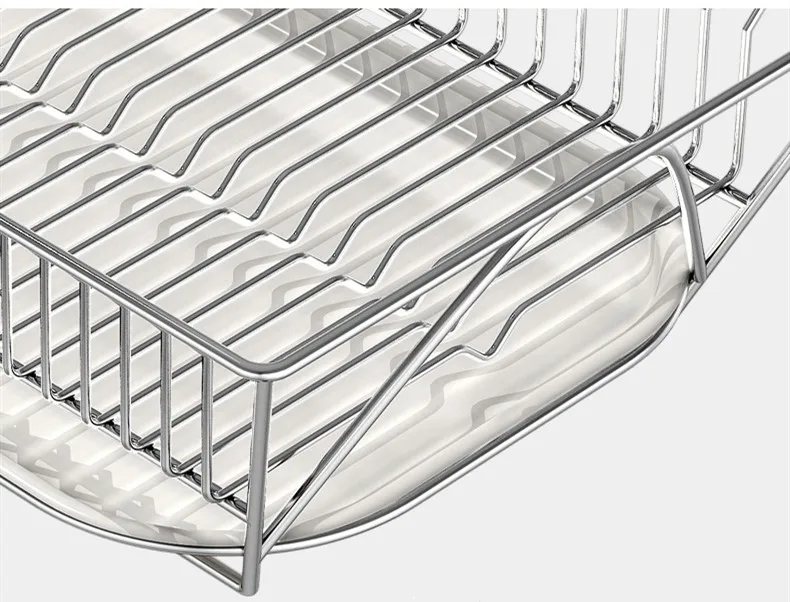Кухня 304 сушилка для посуды из нержавеющей стали шкаф-органайзер для кухни держатель для слива тарелка полка для хранения раковина слив столовые приборы аксессуары товары сушка кухню хранение на кухне