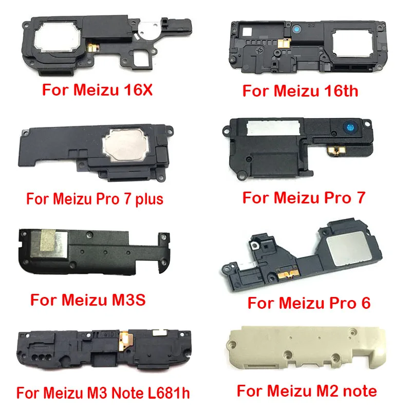 Громкий динамик звонка для Meizu M3S M5S M6S M6T MX6 Pro 6 7 Plus 16X16 th M5 M6 Note Ringer зуммер гибкий кабель Замена
