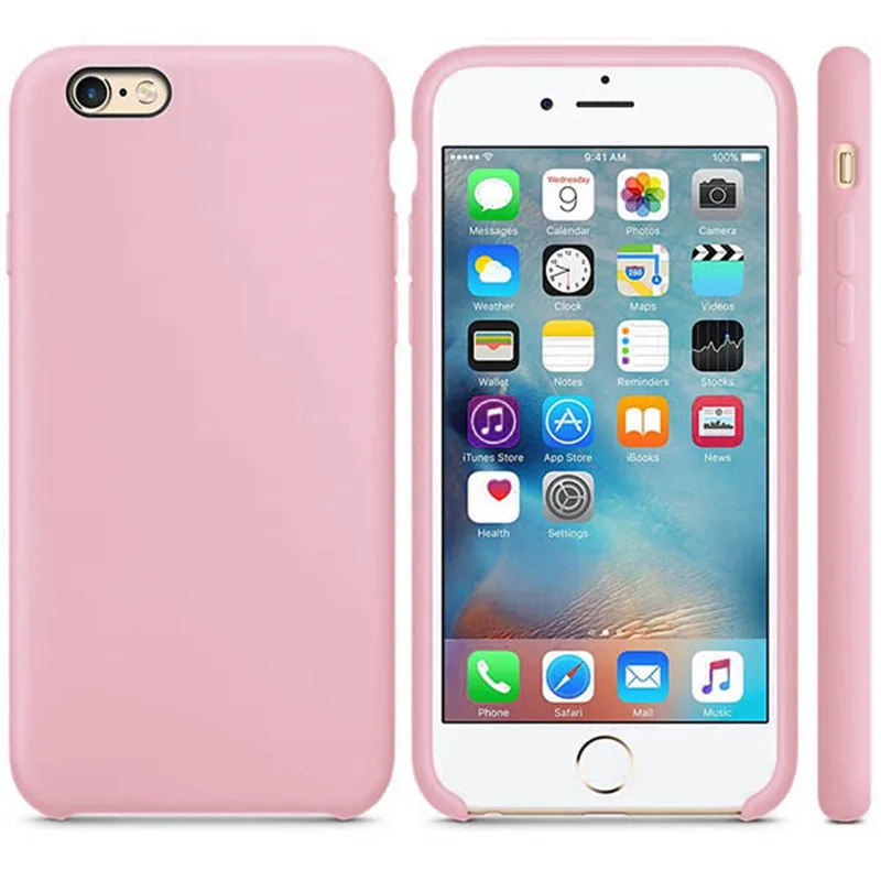Официальный силиконовый чехол для iPhone 5 SE 6s 7 8 Plus, жидкий чехол с логотипом для Apple iPhone XS Max XR 11pro MAX, чехол с логотипом