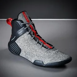 Men professional boxing wrestling fighting boots mesh breathable wearable supporting big boys training boxing shoes