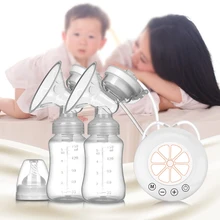 2022 New Electric Powerful Double Breast Pump Milk Extractor Baby Breastfeeding Accessory
