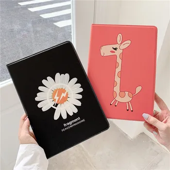 

Ins Fragment Daisy Cute Cartoon Deer iPad Funda For iPad AIR 2 3 Pro 2019 7th 10.2 inch iPad Case For iPad 2017 2018 Mini 5 Capa
